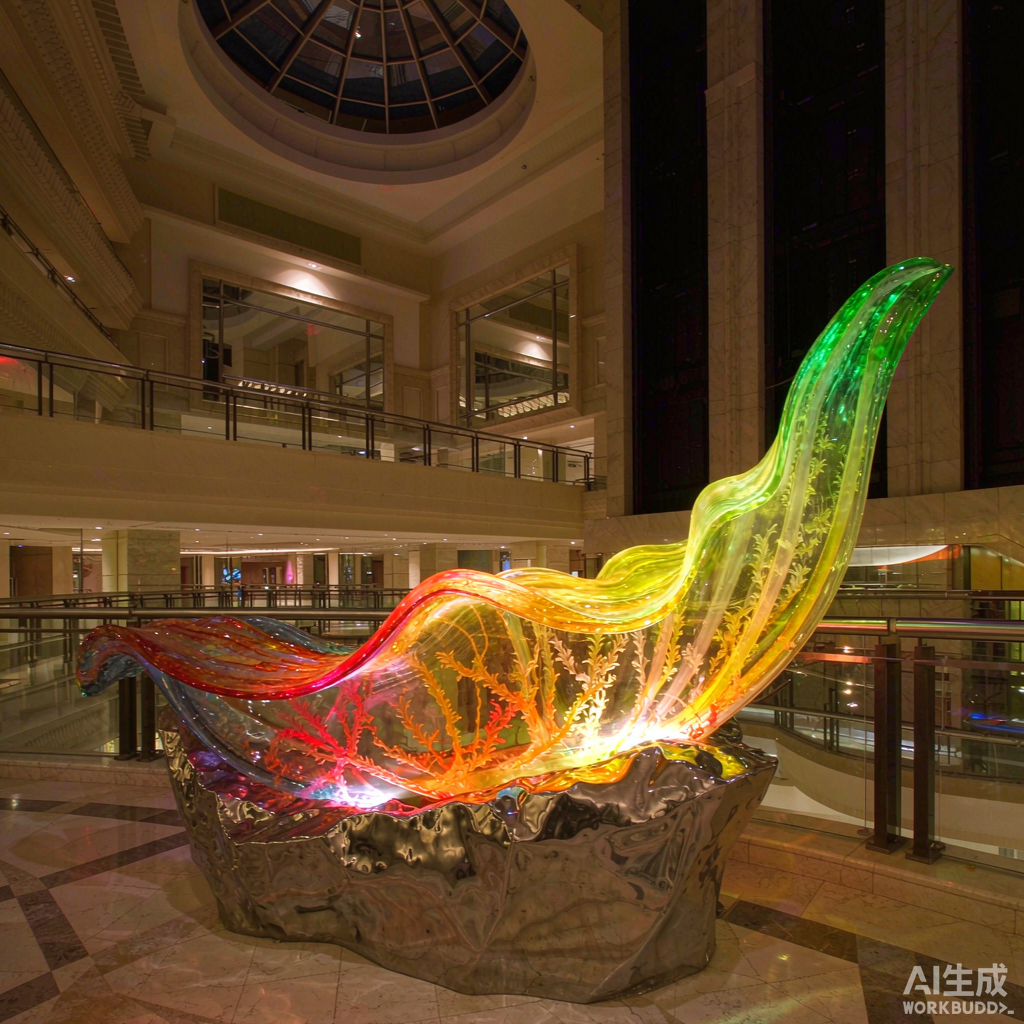 LED illuminated sculpture